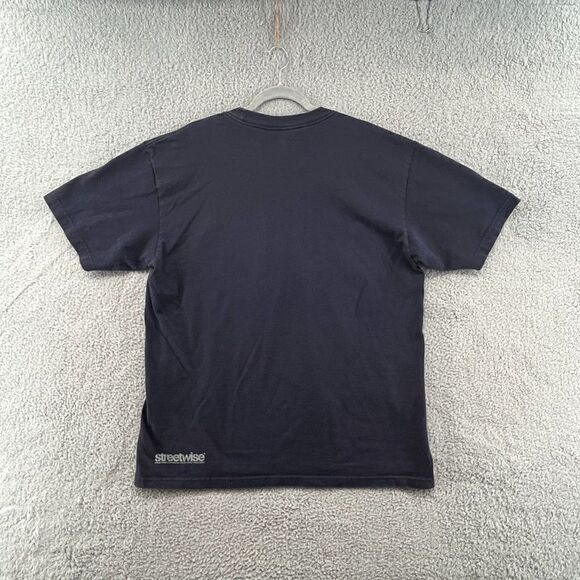 Streetwise Clothing Cali Script T-Shirt in navy Streetwear mens XL - Picture 6 of 14
